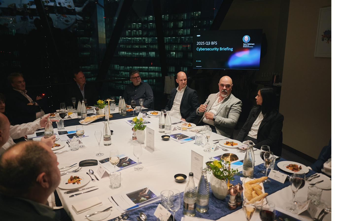 An Innovatus Media executive roundtable dinner in session
